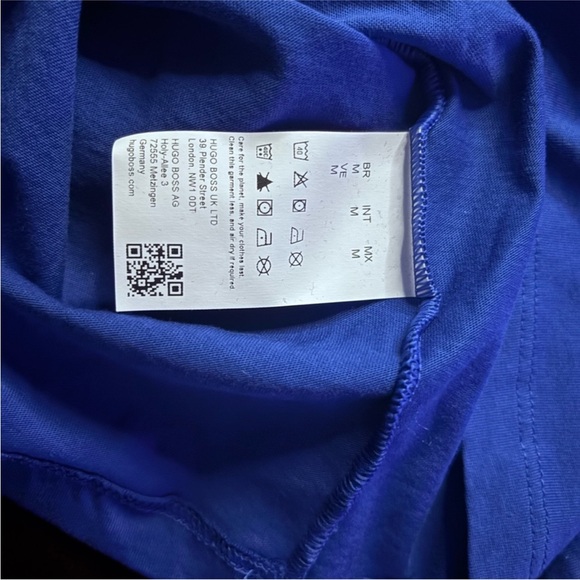 NWT Hugo Boss Men's Vibrant Blue Short Sleeve Tee size
Medium - Picture 4 of 7
